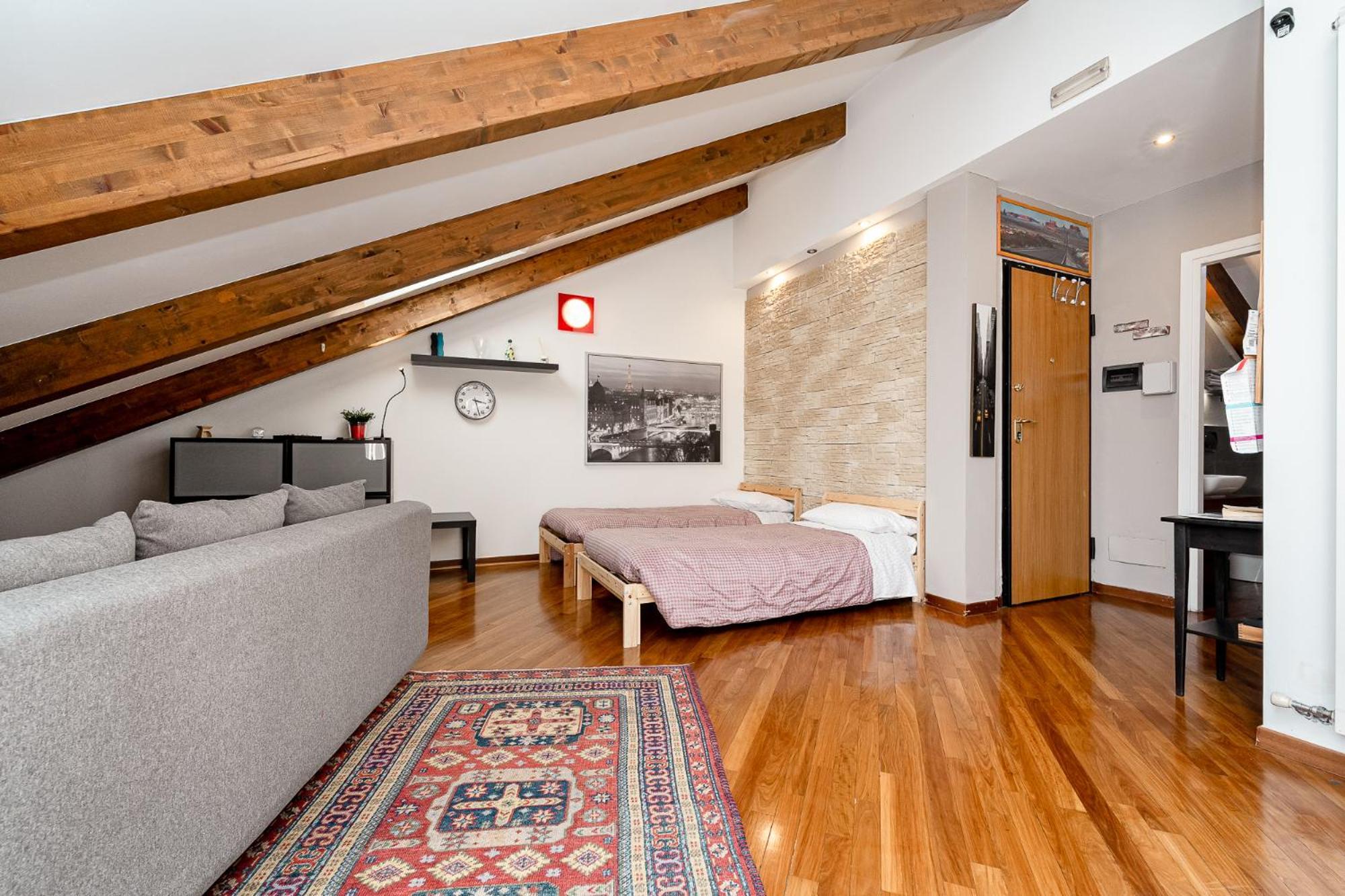 Appartement Stagabin La Mansarda Panoramica Un Rifugio Di Eleganza E Tranquillita à Turin Extérieur photo